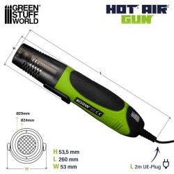 Pistola de aire caliente 450w