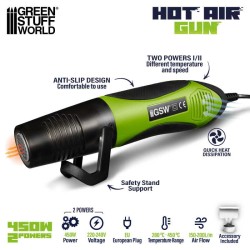 Pistola de aire caliente 450w