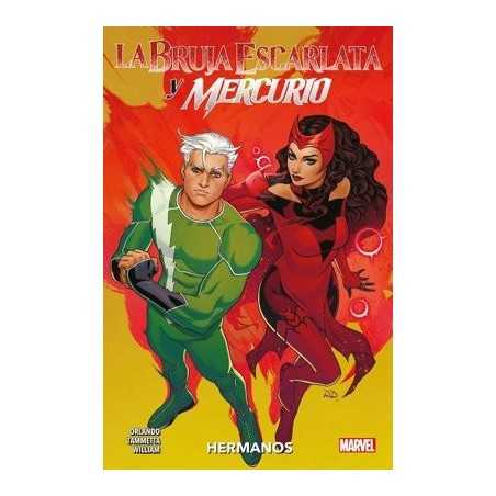 Bruja Escarlata Y Mercurio Hermanos (Español)