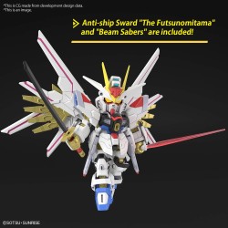 GUNDAM - SD Gundam Cross Silhouette Mighty Strike Freedom - Model Kit