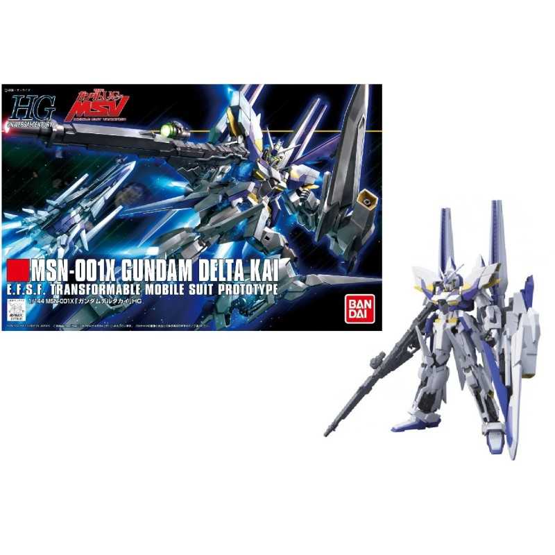 GUNDAM - HGUC 1/144 MSN-001X Delta Kai Gundam - Model Kit