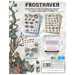 Frosthaven pegatinas reutilizables