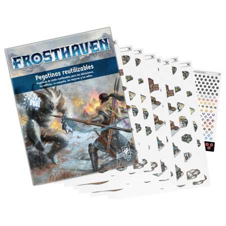 Frosthaven pegatinas reutilizables