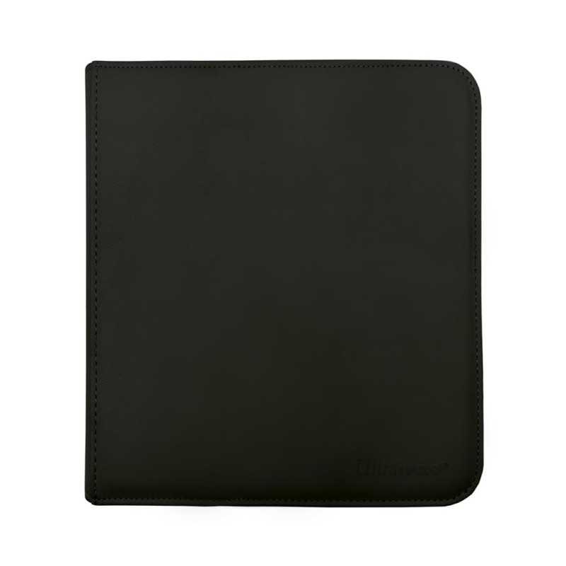 UP - 12-Pocket Zippered PRO-Binder - Black