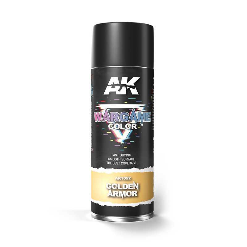 SPRAY COLOR ARMADURA DORADA – WARGAME AK1052