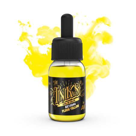 Amarillo Flúor - Tinta AK16044