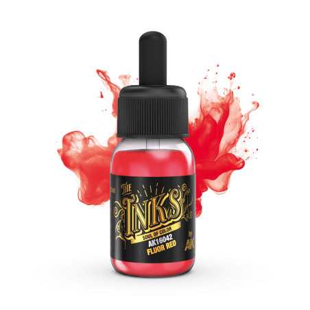 Rojo Flúor - TintaAK16042