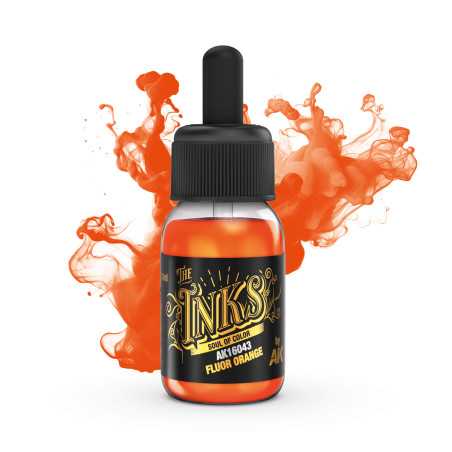 Naranja Flúor - Tinta AK16043