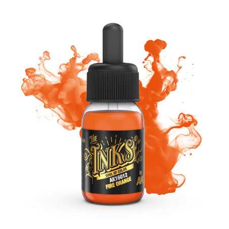 Naranja Fuego - Tinta AK16012