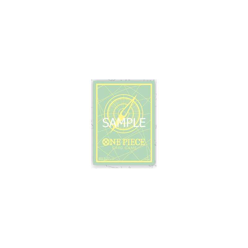 One Piece Card Game Official Sleeve 9 FONDO VERDE