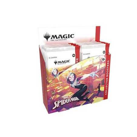 MTG - Marvel's Spider-Man Collector's Booster Display (12 Packs) - Ingles Pre-Venta: 26/09/2025