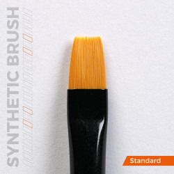 AK SYNTHETIC BRUSH – FLAT 4 AKB003