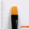AK SYNTHETIC BRUSH – FLAT 4 AKB003