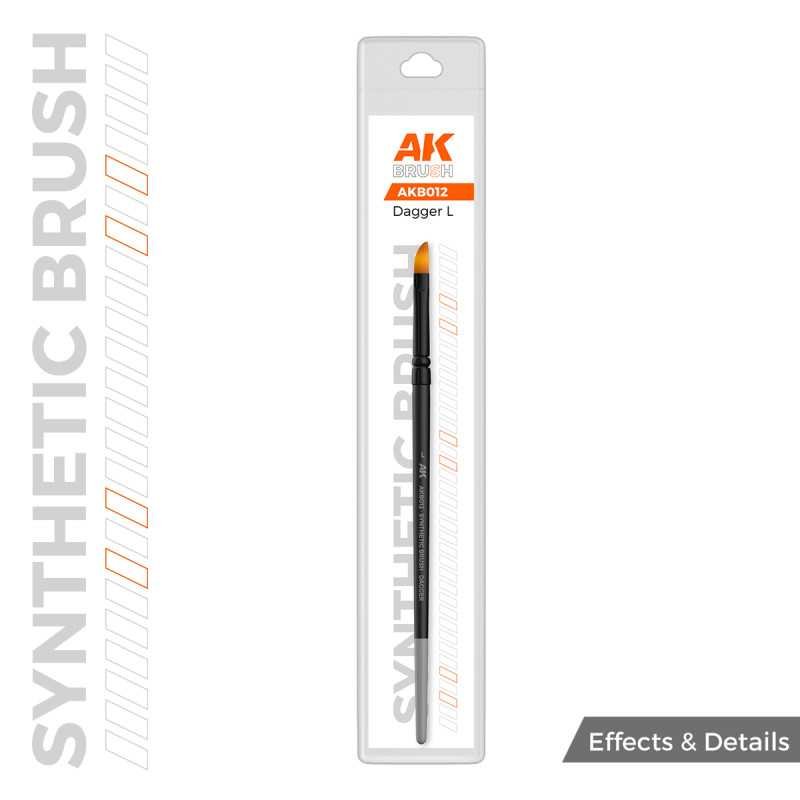 AK SYNTHETIC BRUSH – DAGGER L AKB012