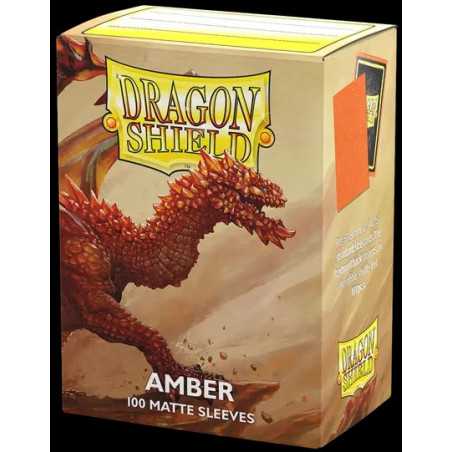 Dragon Shield Standard Matte Sleeves - Amber (100 Sleeves) AT-11059