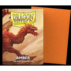 Dragon Shield Standard Matte Sleeves - Amber (100 Sleeves) AT-11059