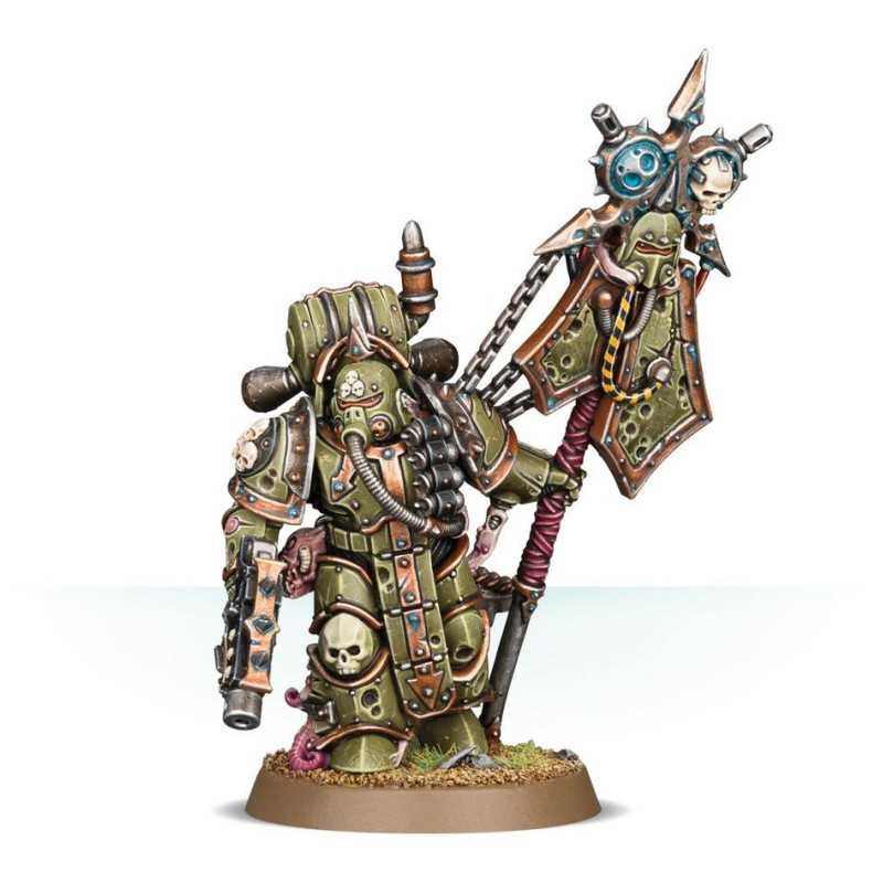 Plague Marine Icon Bearer 43-47Warhammer 40000Atheneas Hobby S.L.