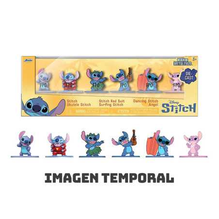 STITCH SET 6 FIGURAS 4 CM DISNEY LILO Y STITCH NANO