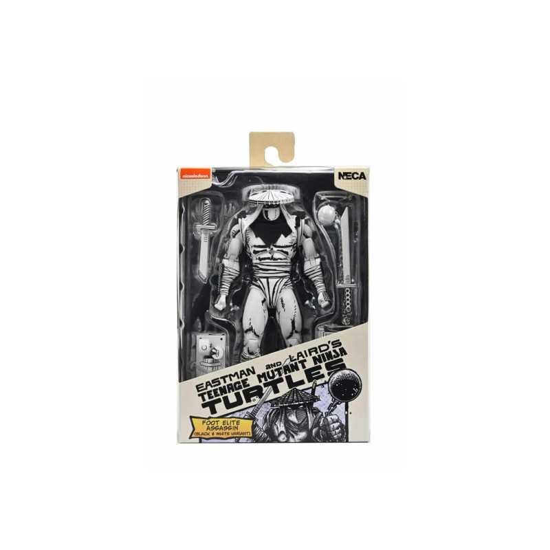 FOOT ELITE ASSASSIN BLACK AND WHITE VERSION SCALE ACTION