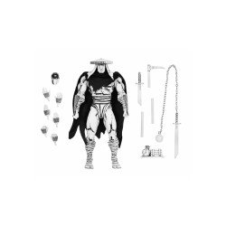 FOOT ELITE ASSASSIN BLACK AND WHITE VERSION SCALE ACTION