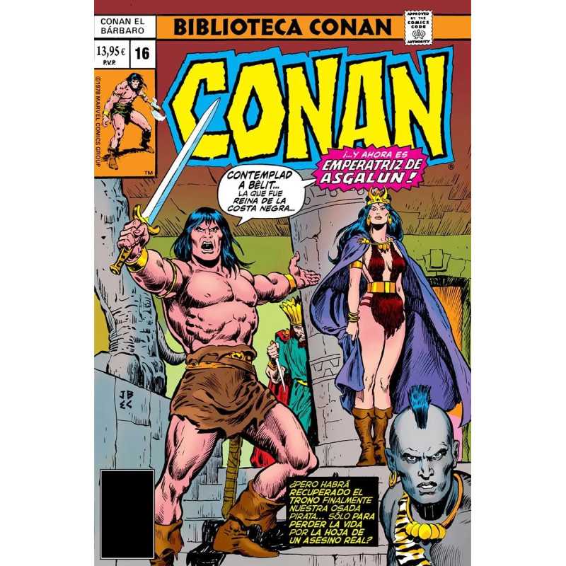 Biblioteca Conan. Conan el Bárbaro 16