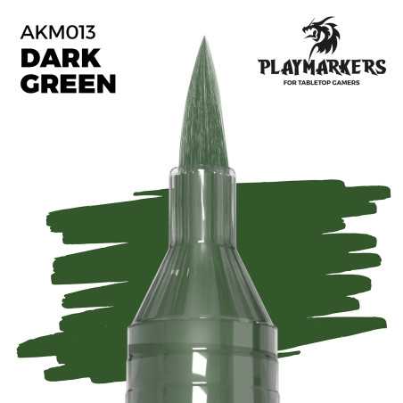 Verde Oscuro – Marcador de Juego AKM013