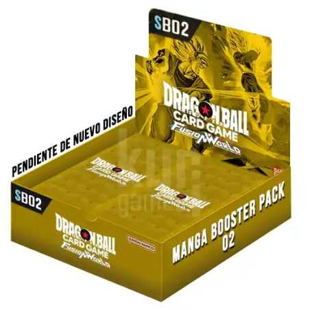 Manga Booster Display 02 SB02 Dragon Ball Fusion