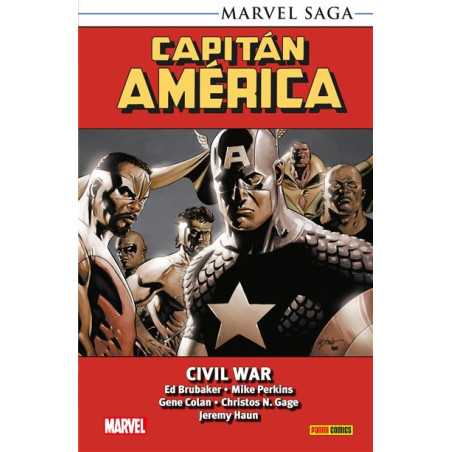 Marvel Saga TPB Capitan America 04 Civil War