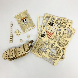 GOING MERRY SET MONTAJE 15,5 CM ONE PIECE WA-GU-MI (Pre-venta: 16/06/2025)Kit Models & MaquetasAtheneas Hobby S.L.