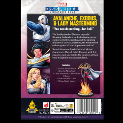Marvel Crisis Protocol Avalanche, Exodus And Lady Mastermind