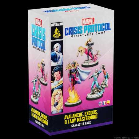 Marvel Crisis Protocol Avalanche, Exodus And Lady Mastermind
