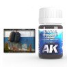 Suciedad en forma de vetas para barcos de color gris claro SKU: AK305
