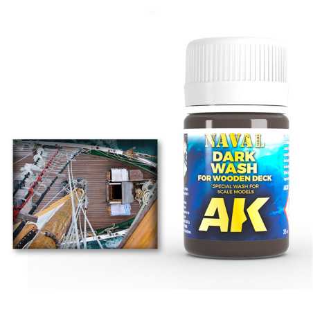 Lavado oscuro para terraza de madera SKU: AK301