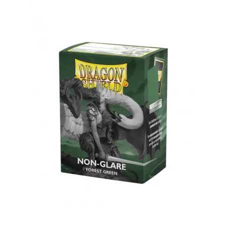 DRAGON SHIELD STANDARD MATTE Non-glare – Forest Green (100 SLEEVES)