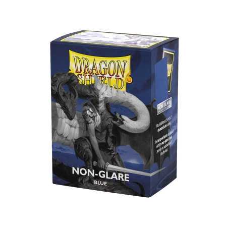 Dragon Shield Matte Non-Glare Sleeves – Blue (100 Sleeves)