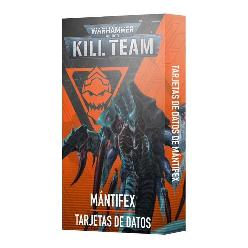 Kill Team: Mántifex - Tarjetas de datosKill TeamAtheneas Hobby S.L.