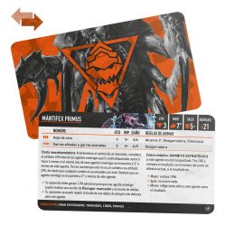 Kill Team: Mántifex - Tarjetas de datosKill TeamAtheneas Hobby S.L.