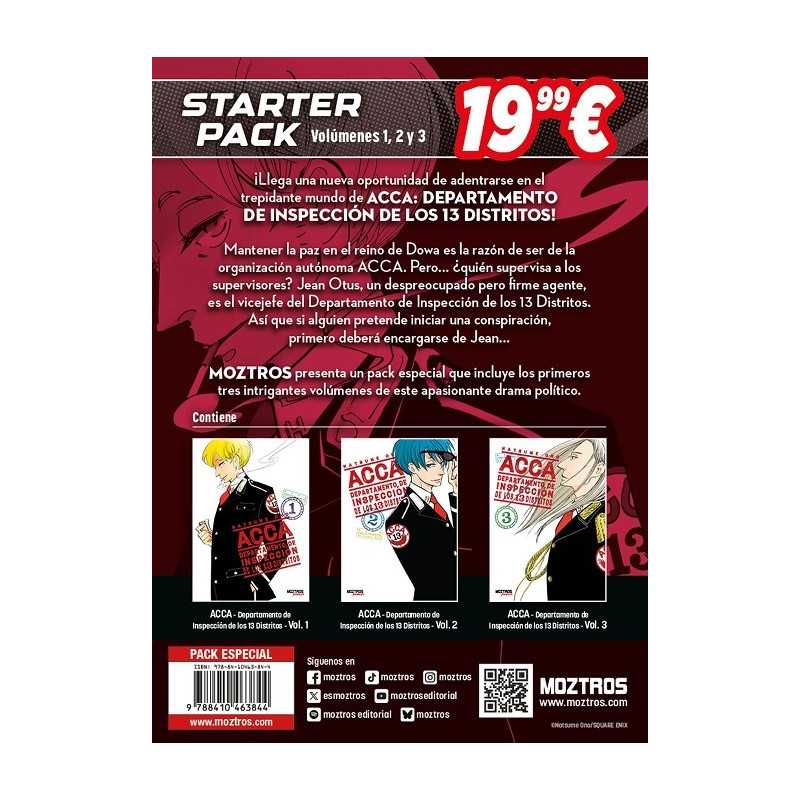 PACK ACCA DEPARTAMENTO DE INSPECCIÓN DE LOS 13 DISTRITOS VOLUMEN 1 A 3
