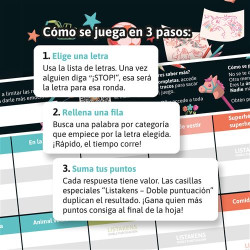 Listos, Listas y Listakens Junior
