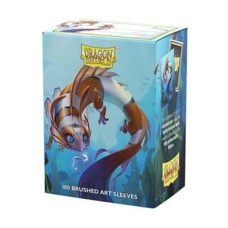 The Cinderfin Dragon Shield Standard size Brushed Art Sleeves (100 Sleeves) AT-12114