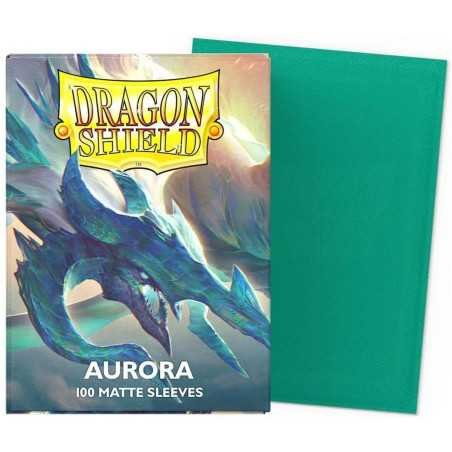 Matte Standard size Aurora Dragon Shield Sleeves (100 Sleeves) AT-11058