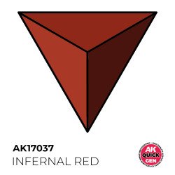 INFERNAL RED QUICK GEN AK17037PinturasAtheneas Hobby S.L.