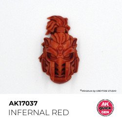 INFERNAL RED QUICK GEN AK17037PinturasAtheneas Hobby S.L.