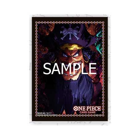 One Piece Card Game Official Sleeve BARBANEGRA