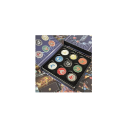 Nacidos de la Bruma: Fichas de metal esmaltadas deluxe