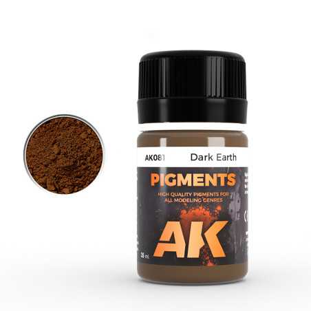 PIGMENTO TIERRA OSCURA AK081