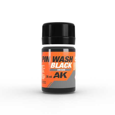 BLACK PIN WASH 35ML AK326