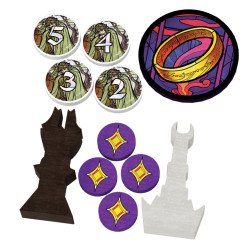 Las Dos Torres El juego de bazasJuegos de MesaAtheneas Hobby S.L.