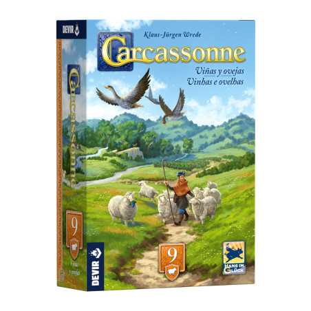 Carcassonne Exp. 9 - Viñas y Ovejas