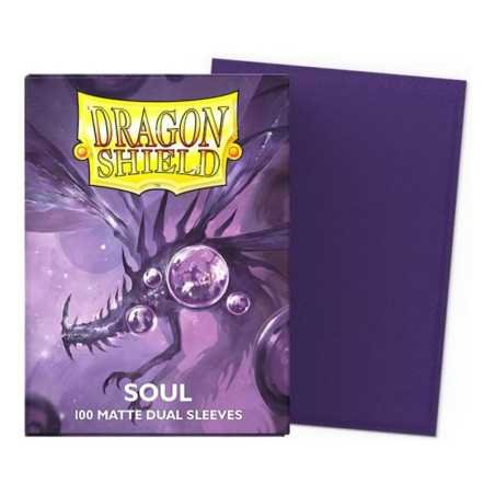 Matte Sleeves Soul Dragon Shield Dual (100 Sleeves)